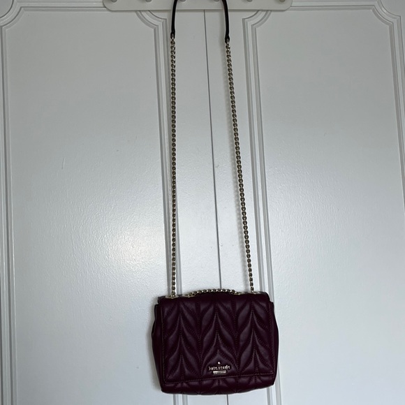Purple Kate Spade Chain Shoulder Bag - Picture 1 of 4